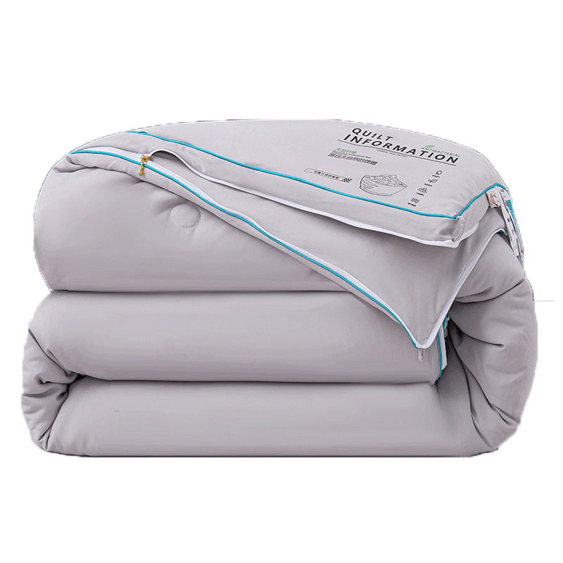 A类拉链二合一双胎大豆子母被