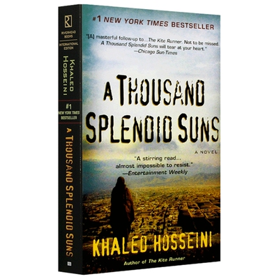 灿烂千阳英文原版 A Thousand Splendid Suns 英文版进口书 The Kite Runner追风筝的人作者胡赛尼另一力作 英语原版