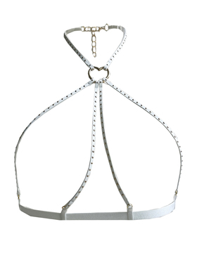 高级感颈圈镂空束缚内衣挂脖链