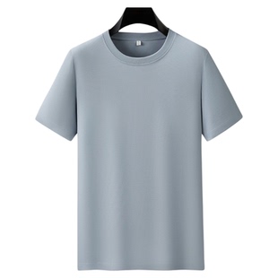 【精致百搭】KOELONG科隆t恤男款丝光棉短袖圆领t恤纯色休闲半袖
