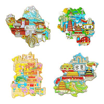 丽江冰箱贴磁贴丽江古城拉市海