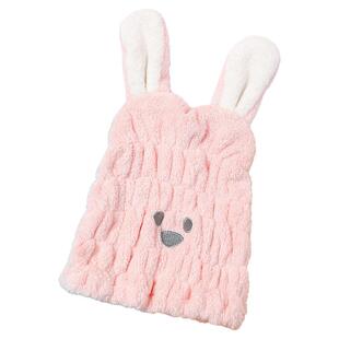 儿童干发帽女童可爱超强吸水包头巾速干毛巾宝宝婴儿卡通洗头浴帽