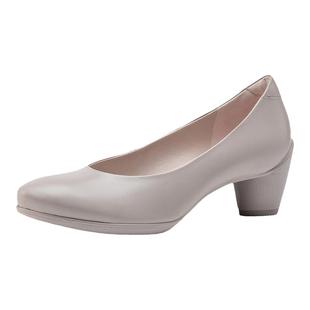 Ecco爱步女鞋2025秋季时尚粗跟通勤浅口高跟鞋百搭单鞋230203