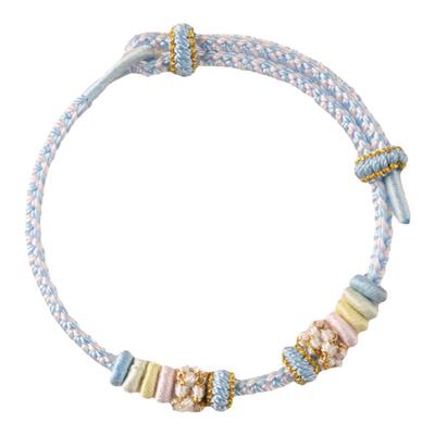 儒公子手工编织桃花结手绳