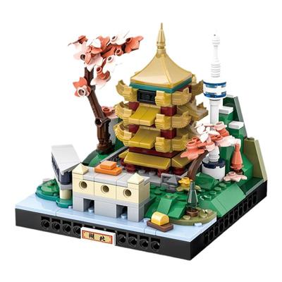 万格湖北城市微景小颗粒建筑积木