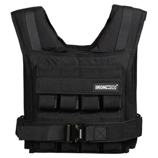 IRONWOD负重背心马甲克里斯同款健身跑步体能训练钢板可调节男女