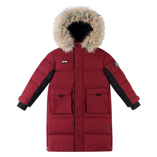 【鹅绒加厚】安奈儿童装男童女童加长款羽绒服2025冬新款保暖防风