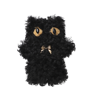 可爱公仔发夹秋冬毛绒夹子头饰少女侧边大号刘海bb夹卡通边夹发卡