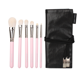 日本白凤堂2025独家薄樱套刷腮红眼影刷化妆刷六件套3Q樱花粉银扣