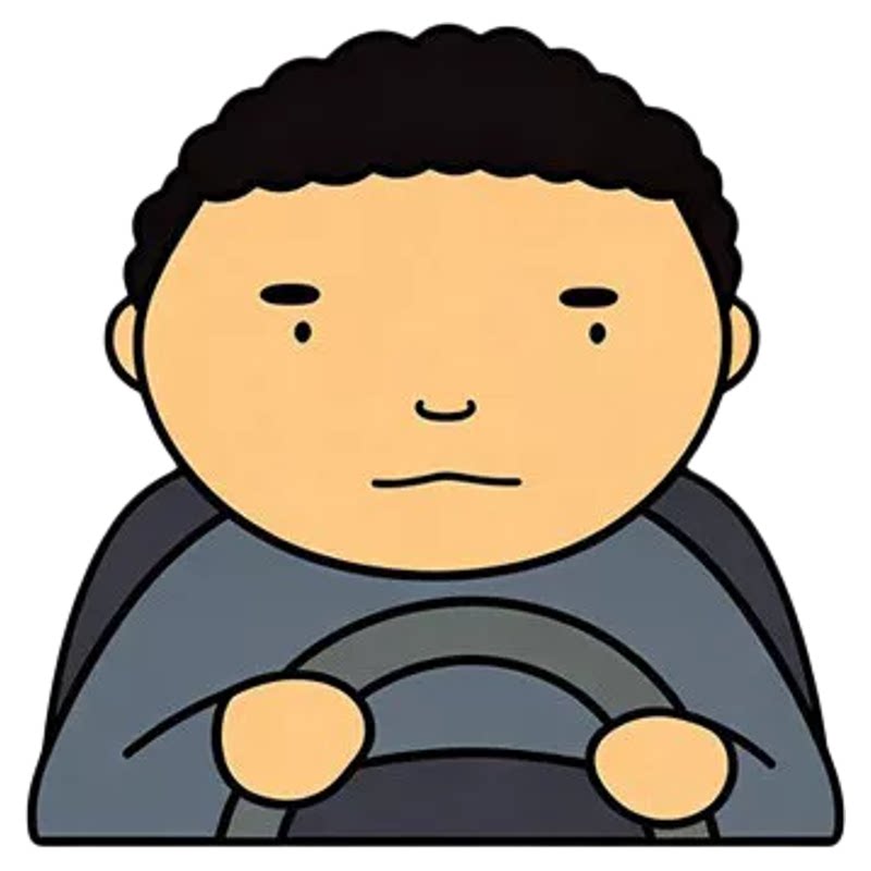 驾考宝典战斗脸公路之王磁吸汽车贴纸Allyollyo窗后挡玻璃贴磁贴