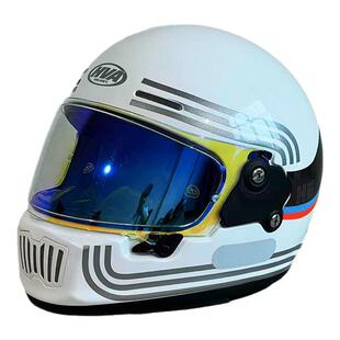 HVA旗舰复古头盔女摩托车全盔机车大码蓝牙四季全盔3C夏季巡航盔