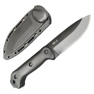 卡巴户外刀BK2战术直刀D2钢高硬