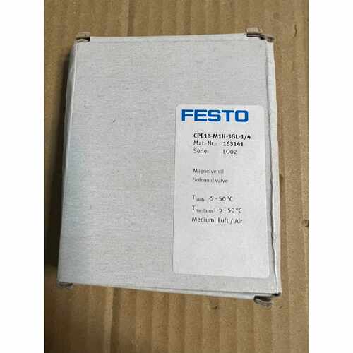 询价FESTO电磁阀，型号CPE18-M1H-3GL-1/4，货