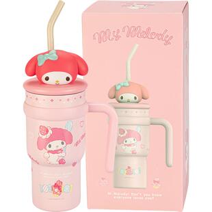 摩登主妇三丽鸥保温杯大容量冰霸杯可爱高颜值水杯女吸管杯子礼物