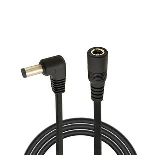 9V12V24V直流DC插头弯头电源线DC5.5*2.1/2.5兼容直角连接线纯铜