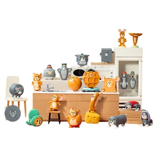 九木杂物社猫和老鼠TOM and JERRY MINIME变形系列盲盒手办摆件