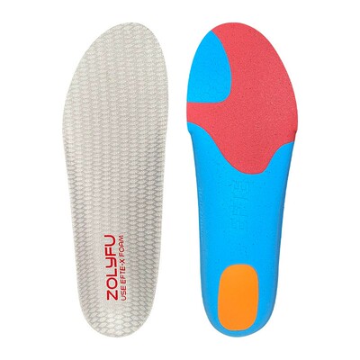 专业羽毛球鞋垫高弹减震足弓支撑