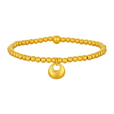 谢瑞麟小胖福黄金手链手串