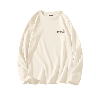 LB真维斯t恤女2025新款秋季多巴胺穿搭长袖上衣小个子纯棉打底衫