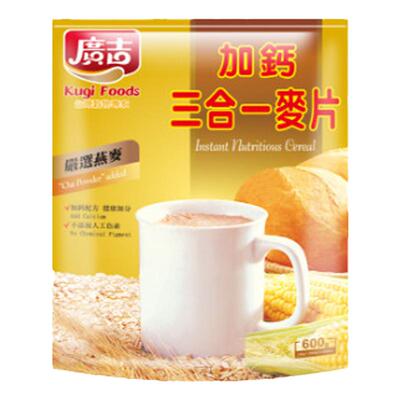 台湾三合一早餐燕麦片加钙高纤速
