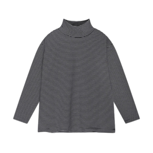 studio CLIP T恤女冬季新款休闲高领纯色内搭套头衫152431