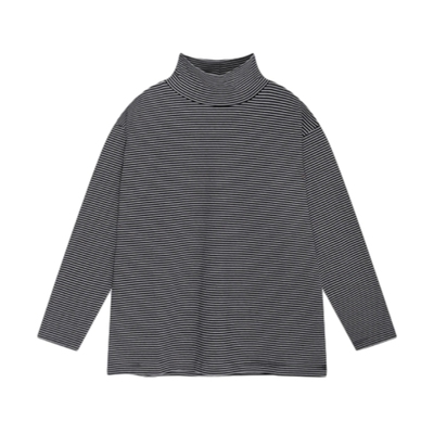 studio CLIP T恤女冬季新款休闲高领纯色内搭套头衫152431