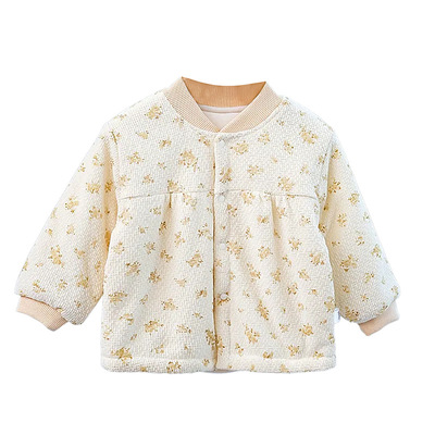 150克婴儿夹棉外套加厚外出服