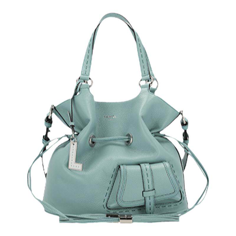 LANCEL/兰姿 Premier Flirt经典水桶包中号单肩手提 法国轻奢女包