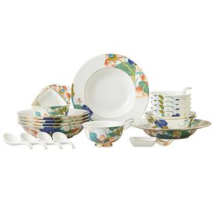 【爆款】永丰源餐具套装幸福和鸣26头/36头餐具结婚乔迁礼物