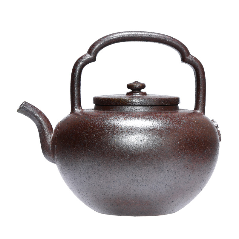 听壶居紫砂柴烧茶壶煮水壶