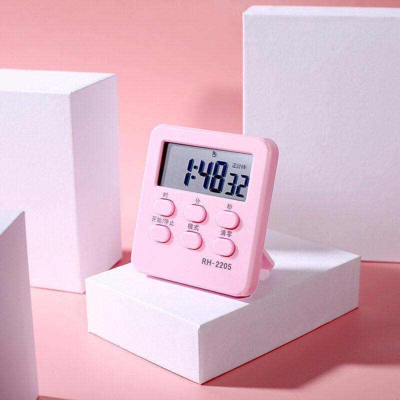 可视化计时器学生专用学习携带秒表电子厨房管理器闹钟批发计时器