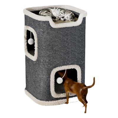 【创意新品】冬季保暖树洞猫窝