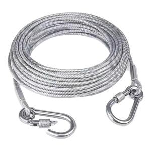 晾衣绳子室外晒被子加粗包塑钢丝绳阳台顶楼专用防风防滑凉晒神器