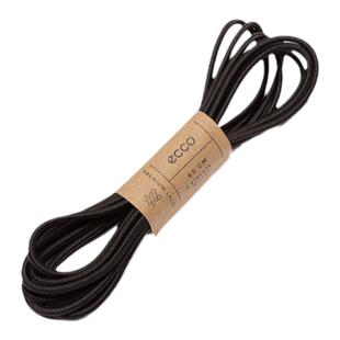 ECCO爱步鞋带 黑色圆头耐用快速锁扣鞋带 9044601
