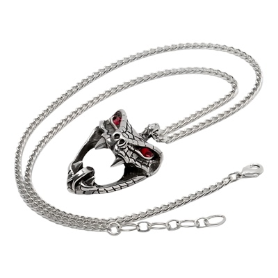 Alchemy P1006 SNAKE BITE (NAEDDRE) 蛇头造型暗黑哥特风项链