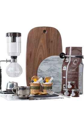 北欧轻奢样板间厨房台面摆件饰品