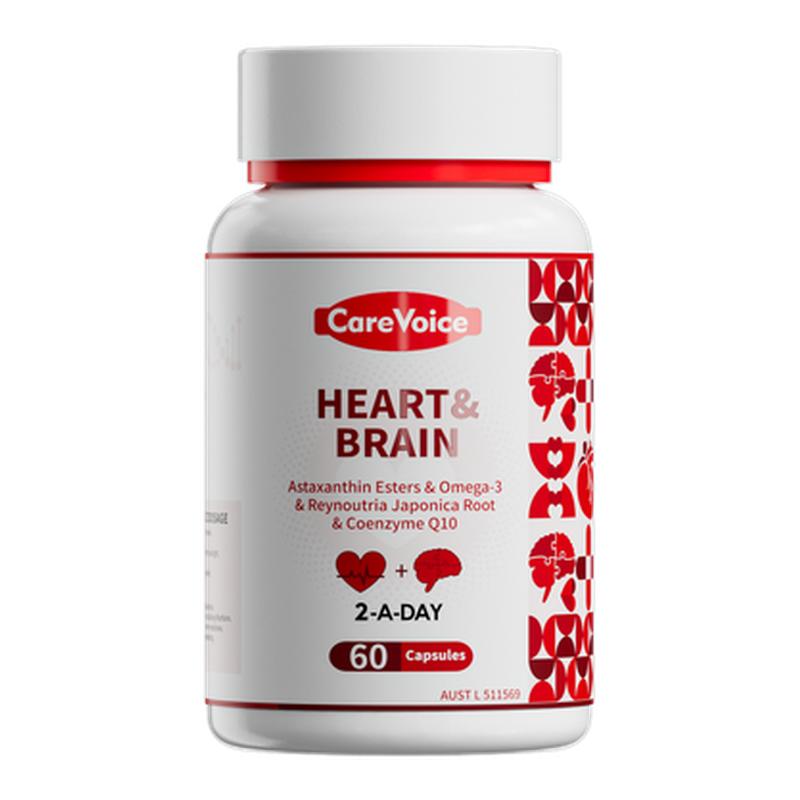 Carevoice深海鱼油omega3辅酶q10呵护心脑血管中老年养护澳洲进口