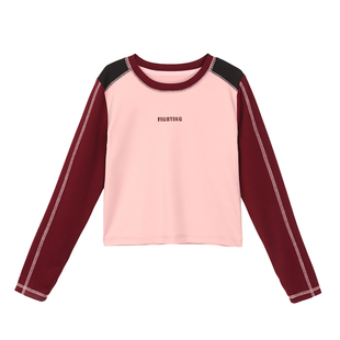 NORNOR陈大猪童装女童速干衣2026春新款凉感T恤儿童运动长袖上衣