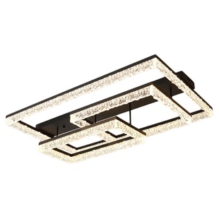 意式极简客厅主灯轻奢冰裂纹云雾吸顶灯高级中山灯具2025新款套餐