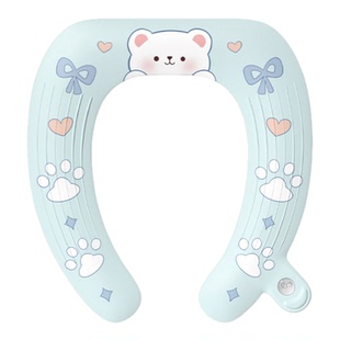 粘贴式马桶垫双面防水自带香熏马桶圈四季通用马桶坐垫子可爱动物