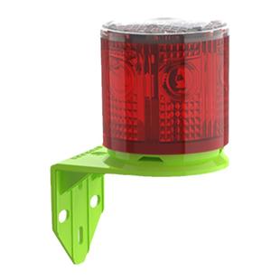 昊研太阳能爆闪警示灯夜间施工修路安全工地围挡频闪光信号路障灯