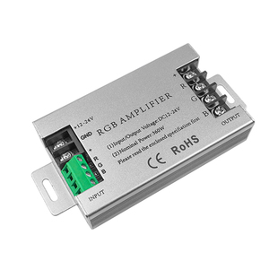 RGB灯带功率放大器单色双色温功率放大器amplifier幻彩信号放大器