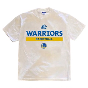 美式勇士队篮球库里30号球衣训练服休闲运动短袖T恤宽松重磅半袖