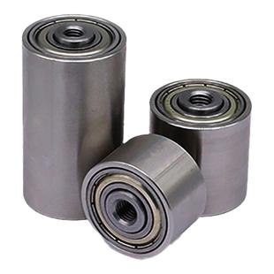 双轴承不锈钢从动轮砂带机滚筒压轮传动轮被动轮轨道轮无动力滚轮