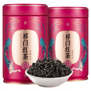 五虎祁门红茶特级福建名茶正宗功夫红茶自己喝罐装送礼新茶