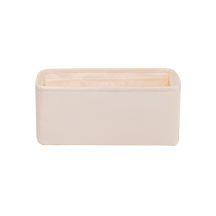 DGAZ全球品牌适用狗牙戈雅Hardy托特绸缎内胆包奶昔白收纳整理