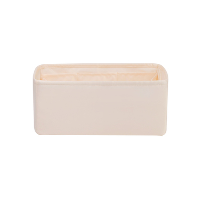 DGAZ全球品牌适用狗牙戈雅Hardy托特绸缎内胆包奶昔白收纳整理