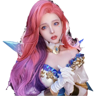 【漫囧】LOL英雄联盟KDA Seraphine 萨勒芬妮星籁歌姬cos假发现货