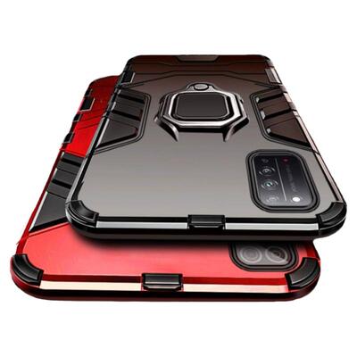 适用华为荣耀x10max手机壳x10车载磁吸一体指环支架honorx10全包边硅胶防摔x10max潮牌硅胶保护硬外壳男款