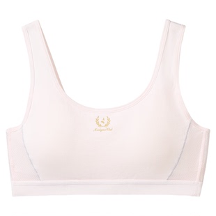 Navigare意大利小帆船女童文胸少女发育背心儿童内衣抹胸二阶段